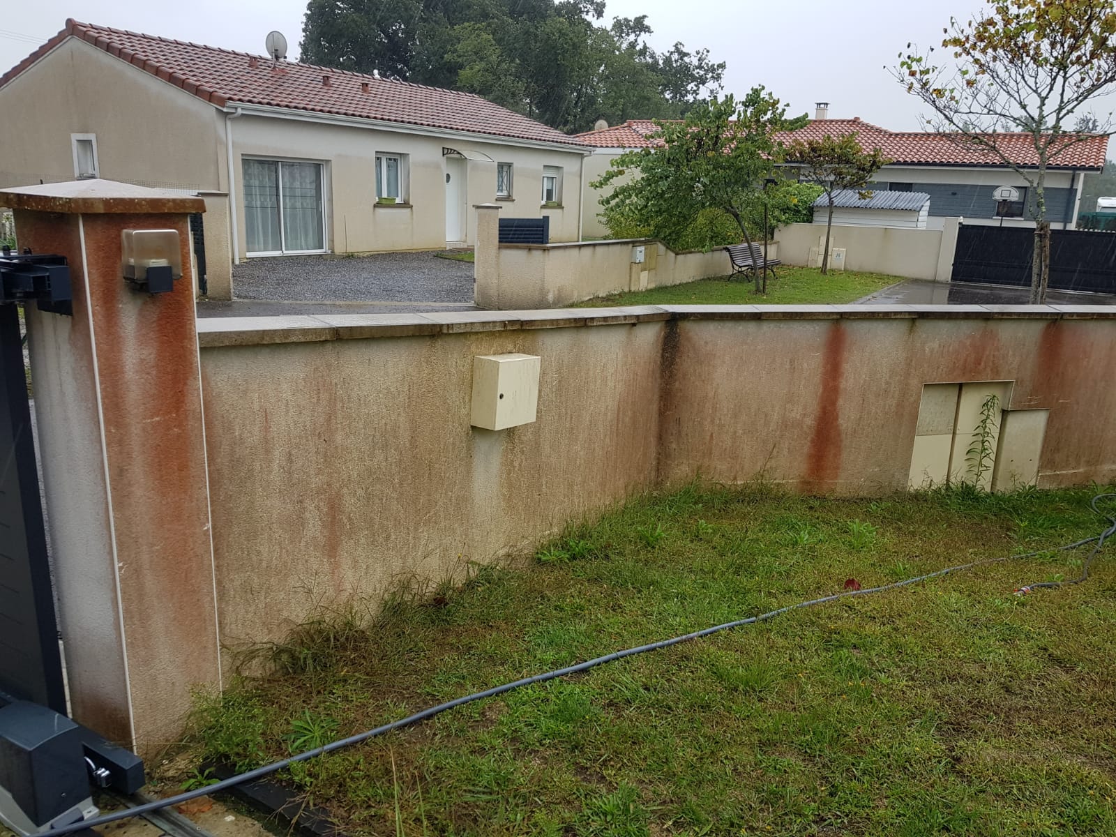 nettoyage mur